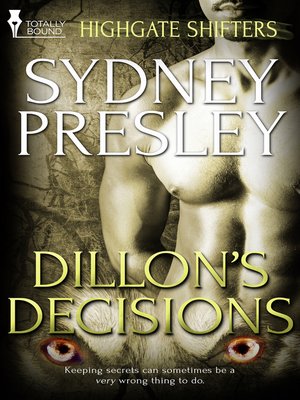 cover image of Dillon's Decisions